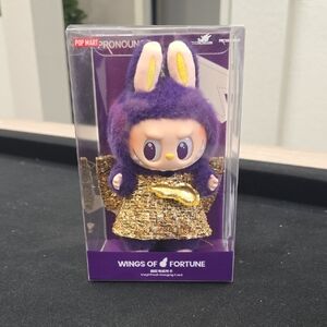 Pop Mart Wings of Fortune Purple and Gold Toy